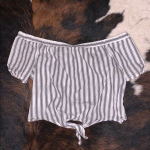 Striped crop top from tillys!